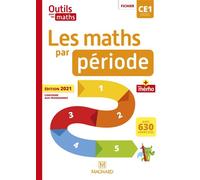Outils pour les Maths CE1 (2021) - Les Maths par période - Fichier + Mémo - Patrice Gros - Magnard - Coffret - Scolaire / Universitaire