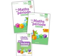 Outils pour les Maths CE1 par période (2025) - Fichier 1 + Fichier 2 + Mémo - Patrice Gros - Magnard - broché - Scolaire / Universitaire