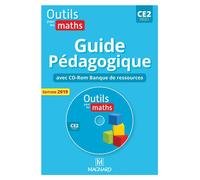 Outils pour les Maths CE2 (2019) - Banque de ressources du manuel sur CD-Rom avec guide pédagogique papier Guide pédagogique du manuel avec 1 CD-ROM banque de ressources - Patrice Gros - Magnard - Liv
