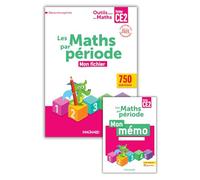 Outils pour les Maths CE2 par période (2025) - Fichier de l'élève + Mémo