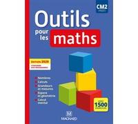 Outils pour les Maths CM2 (2020) - Manuel élève Sylvie Carle (Auteur), Mauro Mazzari (Illustration), Isabelle Petit-Jean (Coordination éditoriale), Sylvie Ginet (Auteur)