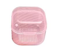 Outils pour ongles Boîte stérilisateur en plastique pour ongles Foret désinfectant récipient Outils de manucure Équipement portable pour ongles Cadeaux