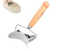 Outils pour pâte à dumplings Rouleau Découpeur Manuel en Acier Inoxydable | machine à peaux de raviolis pour banh bao, chaussons, restaurant, empanadas, raviolis, gyoza, pâtes, pâtisse