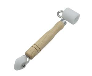 Outils pour peint, roue anti-bruit, double tête pour poncer | Plancheuse pour papier peint pour collage, impression, couture, gravure, artisanat, maison, bateau et sol