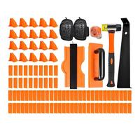 Outils pour Plancher Stratifié - Jeu De Battement Et Batte | Outils Pour Poser Et Installation De Plancher | Pour Bois Dur Atelier Maison Plinthes Préparation Sous-plancher Et Couche De