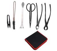 Outils pour Plantes succulentes Ensemble d'outils pour bonsaï Professionnel en Acier Inoxydable en Acier au Carbone 6 pièces Outils à Main de Jardinage pour l'entretien des