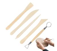 Outils pour sculpter l'argile en Céramique, Outils d'argile - Kit de Fournitures d'argile Céramique Outil de Sculpture en Bois | pour sculpter Le Bois pour modeler