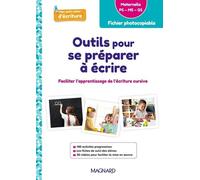 Outils pour se préparer à écrire Maternelle (2024): Guide avec fiches à photocopier