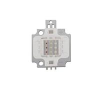 Outils Puce LED COB 10W/20W/30W/50W/100W RGB haute puissance for éclairage de scène, puces lumineuses rouge, verte et bleue, lot de 10(10W)