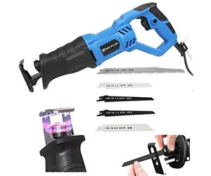 Outils puissants Scie Récipro Scie alternative 900W Scie sabre pour scie sabre électrique 240V gratuite 4 lames à vitesse variable