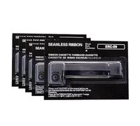 Outils Ruban sans Couture ERC-09 ERC09 ERC09B, 5 pièces, à Utiliser for Compatible avec Epson M160 M180 M190 M191G M163 M164 M181 M182(ERC-09 Purple)