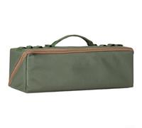Outils Tente Oxford Imperméable 37x13cm Poignées Outils Tente | compartiment, taille 37x13x12cm, zipping fluide, accÃ¨s pour rapide outils, organisation optimale(Green)