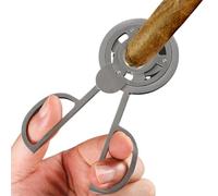 outilsdecoupe de cigares | outilsdecoupe de cigares-acier inoxydable triple 3 lames de haute qualité, coupe-cigare plaqué or, outilsdepoche, couteau, ciseaux à cigares cubains, coupe-cigares,