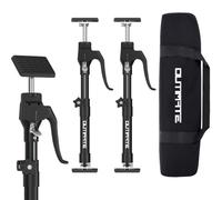 OUTIMATE Perche Télescopique de Support Troisième Main Robuste, Vérins pour l'Installation de Plaque de Placo avec Capacité de 90 KG et Extension de 40 CM à 60 CM, 2 Pièces