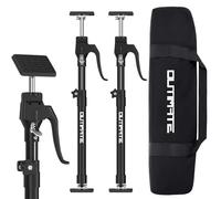 OUTIMATE Perche Télescopique de Support Troisième Main Robuste, Vérins pour l'Installation de Plaque de Placo avec Capacité de 90 KG et Extension de 60 CM à 115 CM, 2 Pièces