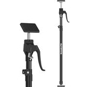 OUTIMATE Perche Télescopique de Support Troisième Main Robuste, Vérins pour l'Installation de Plaque de Placo avec Capacité de 70 KG et Extension de 125 CM à 290 CM, 1 Pièce