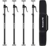 OUTIMATE Support Pole, Steel Telescopic Quick Support Rod Adjustable 3rd Hand Support System, Supports up to 198 lbs Construction Tools for Cabinet Jacks Cargo Bars Drywall Support, 4 pcs