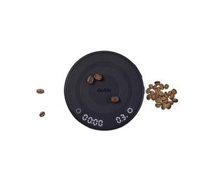 OutIn Claro Balance portable, 2 kg/0,1 g, mesure précise, pour café, plusieurs modes, minuterie, rechargeable, sac de protection