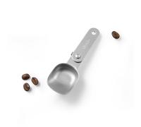 OutIn Cuillère doseuse pliable 3 g en acier inoxydable 304 | Cuillère doseuse compacte de 3 g pour café moulu, adaptée à OutIn Nano, au voyage et au camping