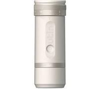 OutIn Fino Moulin à Café Électrique Portable à Meules Coniques - Blanc Grès, 28 Réglages, Meule Inox 7 Étoiles