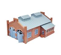 Outland Models Abri de locomotive/maison de moteur (2 stales) échelle 1:160 N, Bâtiment de modèle, PLA et résine, Enfant, Unisex, Enfants