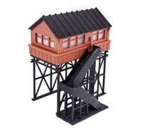 Outland Models Boîte de signalisation aérienne de station de train / échelle Z