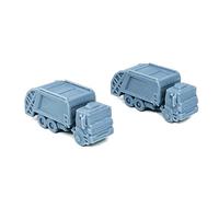 Outland Models Ensemble de camion de recyclage pour paysage ferroviaire à l'échelle 1:220 Z