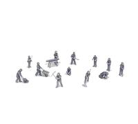 Outland Models Ensemble de figurines militaires de construction de paysages à l'échelle 1:87 HO