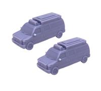 Outland Models Miniatures Urgence Medic Ambulance Type I 2 pcs Échelle 1:87 HO
