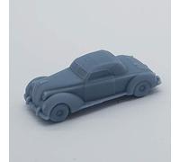 Outland Models Modèle Railroad Vintage Voiture Opel Admiral Cabriot HO Gauge 1:87