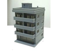 Outland Models Modélisme Ferroviaire Moderne Ville Bâtiment Appartement à 4 étages Trace N