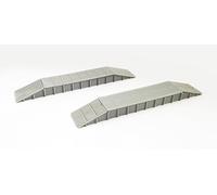 Outland Models Plate-forme de tracé de chemin de fer/quai de chargement (long) x2 N échelle