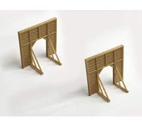 Outland Models Portail tunnel en bois (voie unique) 2 pièces échelle Z