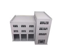 Outland Models Railroad Scenery 3 niveaux de garage/maison de moteur HO échelle 1:87