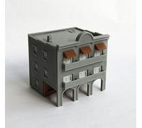 Outland Models Train Layout City Classic 3 étages Arcade Building Z Échelle 1:220