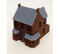 Outland Models Train Railway Layout Victorian Building Tavern / Pub N Scale