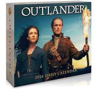 Outlander 2026 Daily Desk Calendar, Boxed Page-a-Day Calendar with Quotes & Images from The Beloved TV Series