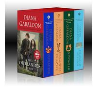 Outlander 4-Copy Boxed Set: Outlander, Dragonfly in Amber, Voyager, Drums of Autumn.