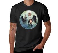 Outlander Jamie Fraser #2 T-Shirt Tops Custom t Shirts Design Your own Mens Black XXL