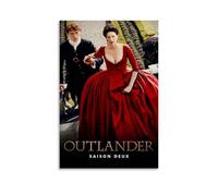 Outlander Season 2 Poster Peinture décorative sur toile Art mural pour salon, chambre à coucher, art mural, impression d'image moderne, décoration de salle familiale, 50 x 75 cm