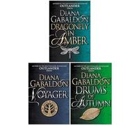 Outlander Series 3 Books Collection Set By Diana Gabaldon (Dragonfly In Amber, Voyager & Drums Of Autumn)