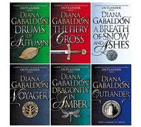 Outlander Series Collection 6 Books Set by Diana Gabaldon (Outlander, Dragonfly In Amber, Voyager, Drums Of Autumn, The Fiery Cross, A Breath Of Snow And Ashes)