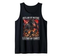 Outlaw by Nature Legend by Choice Loup-Garou Débardeur