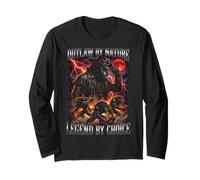 Outlaw by Nature Legend by Choice Loup-Garou Manche Longue