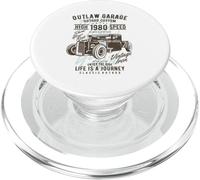 Outlaw Garage Hot Rod Custom High Speed PopSockets PopGrip pour MagSafe