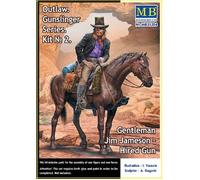 MASTER BOX LTD Kit maquette figurine Gentleman Jim Jameson Échelle 1:35 Gunslinger Series À monter