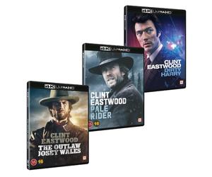 Outlaw Josey Wales/Pale Rider/Dirty Harry - 4K Clint Eastwood Bundle [Blu-Ray]