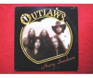 Outlaws - Outlaws Hurry Sundown LP Arista AL4135 EX/VG 1977 US pressing