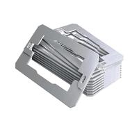 Outlet Spacers, Outlet Shims 10 Piece Stainless Steel Repair Covers for Loose Wall Socket Alignment Fix, Rust Resistant Precision Fit Design, Electrical Spacer Kit for Home Renovation