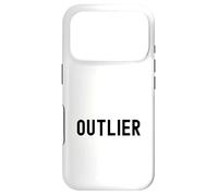 Outlier - Statistiques Amusantes, statistiques Humour, mathématiques drôles Coque pour iPhone 17 Pro
